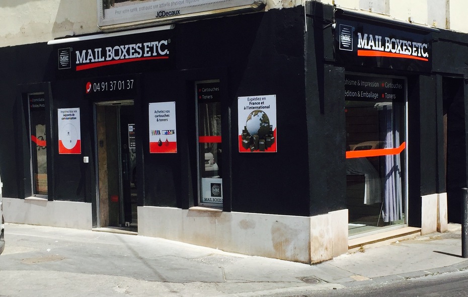 Un exemple de campagne pub de MBE, Mail Boxes etc.
